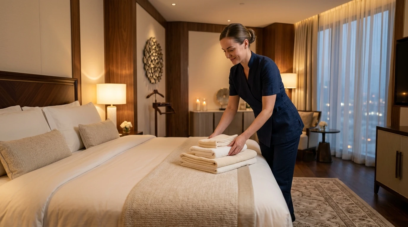 Licensed home massage service in Abu Dhabi - In-home massage setting